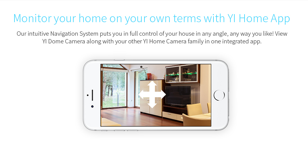 XIAOMI YI DOME CAMERA IP - CHYTRÁ IP KAMERA 360 cena